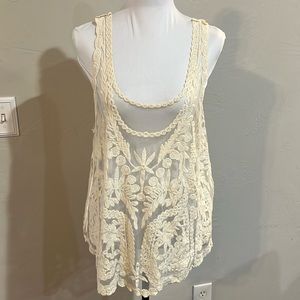 NABEE CROCKET TANK TOP …………007